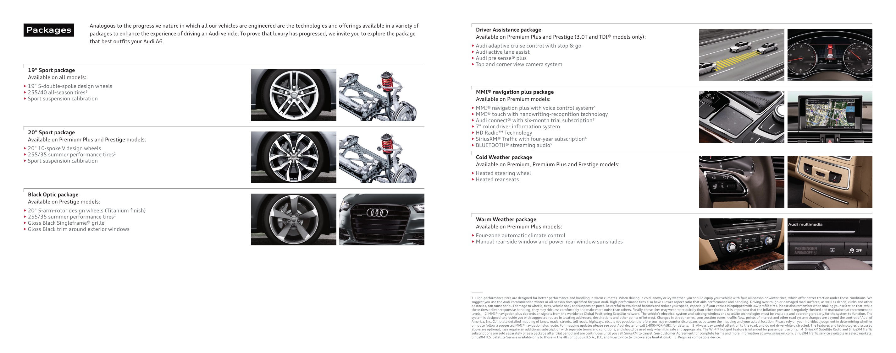2015 Audi A6 Brochure Page 21